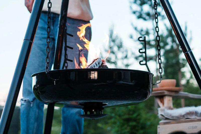 Driepoot met vuurschaal kopen