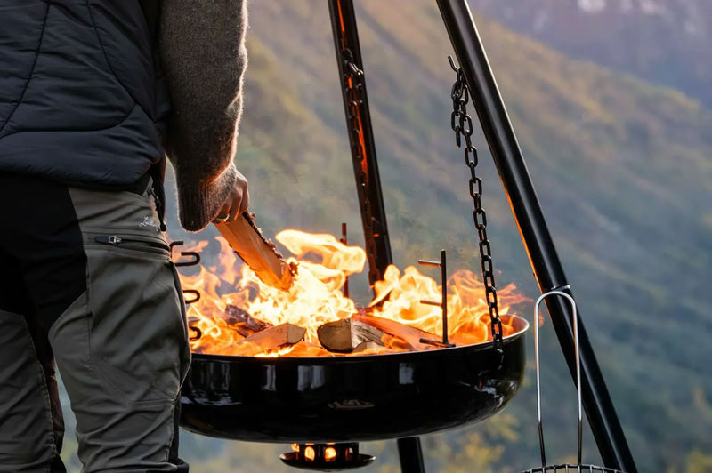 Driepoot met vuurschaal kopen