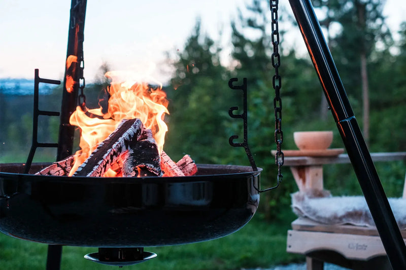 Driepoot met vuurschaal kopen