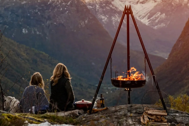 Driepoot met vuurschaal kopen