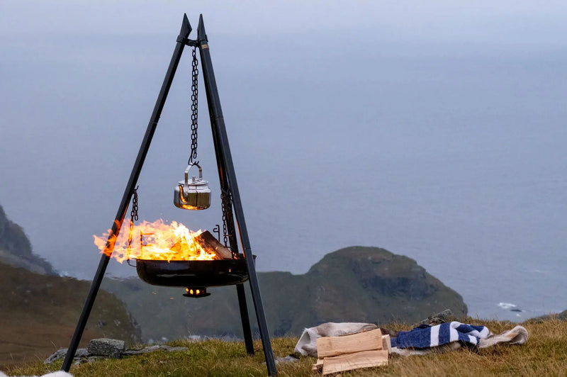 Driepoot met vuurschaal kopen