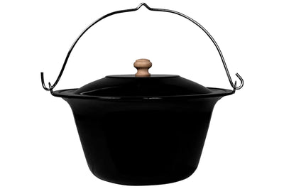 Emaille Pan met deksel kopen
