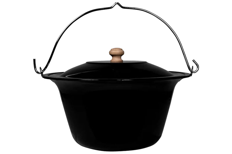 Emaille Pan met deksel kopen