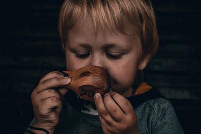 Houten Borrel Mok Kuksa kopen
