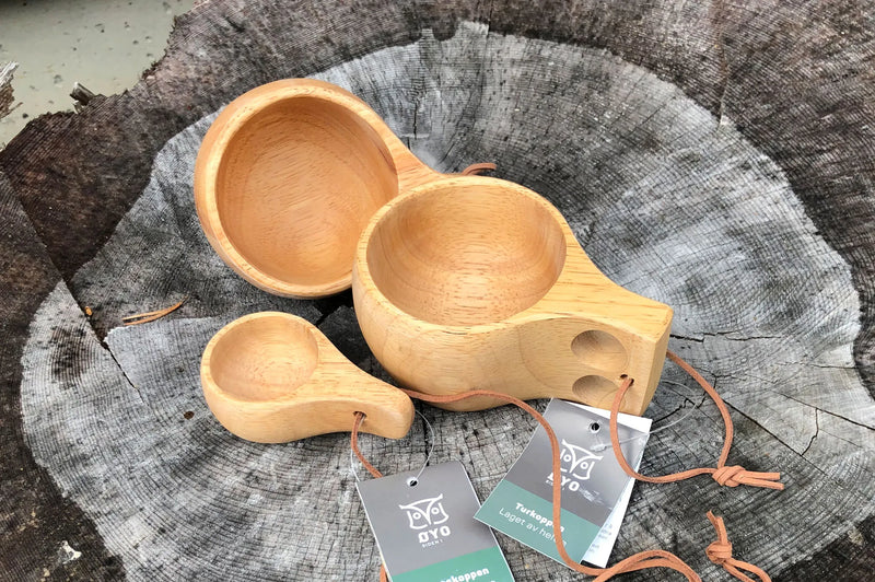 Houten Borrel Mok Kuksa kopen