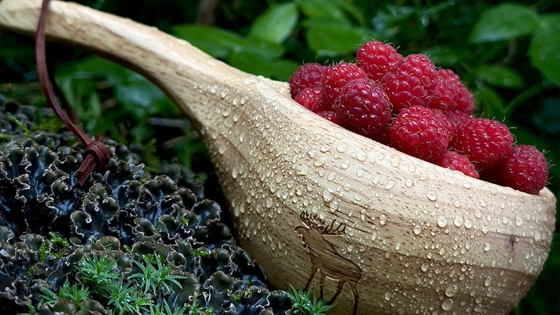 Houten Hutten Mok kopen