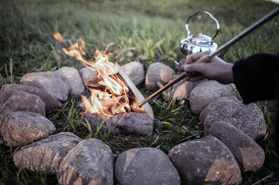 BLAASPIJP UITSCHUIFBAAR RVS/hout