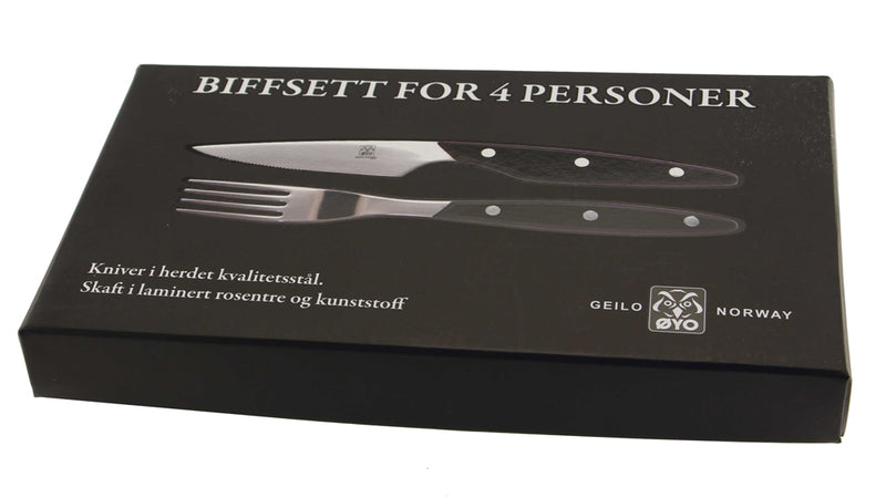 STEAKMESSENSETS (4 delig)