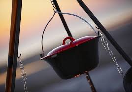 Bonfire Emaille Pan Met Deksel (8 Liter)